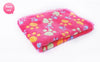 Floral Pet Sleep Warm Paw Print Bed