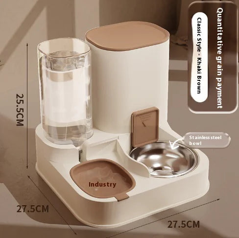 Automatic Pet Feeder with Water Dispenser